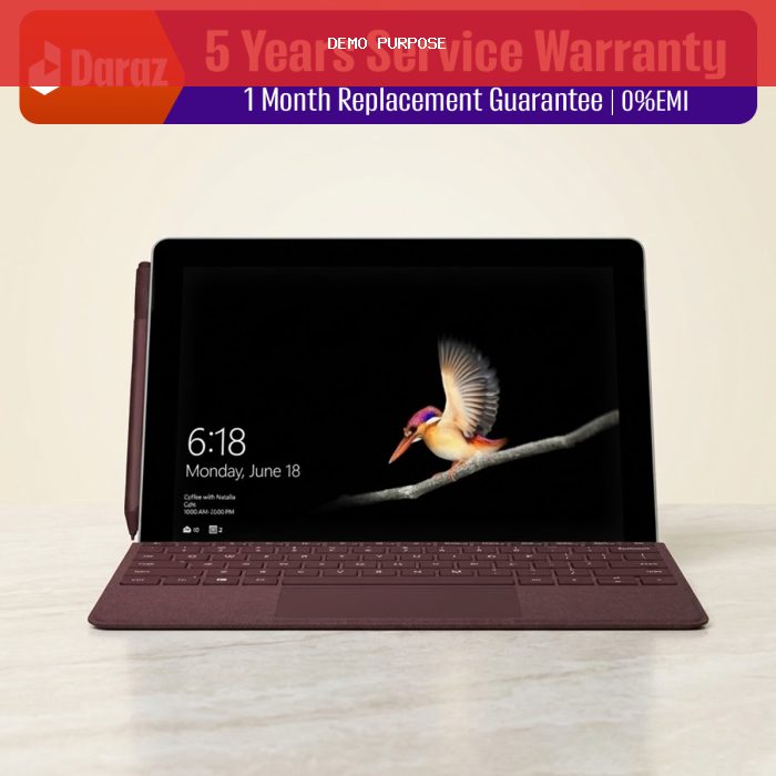Microsoft Surface Go Intel Pentium Gold, 8GB RAM, 128GB SSD 10" Display with Detachable Keyboard (Refurbished)