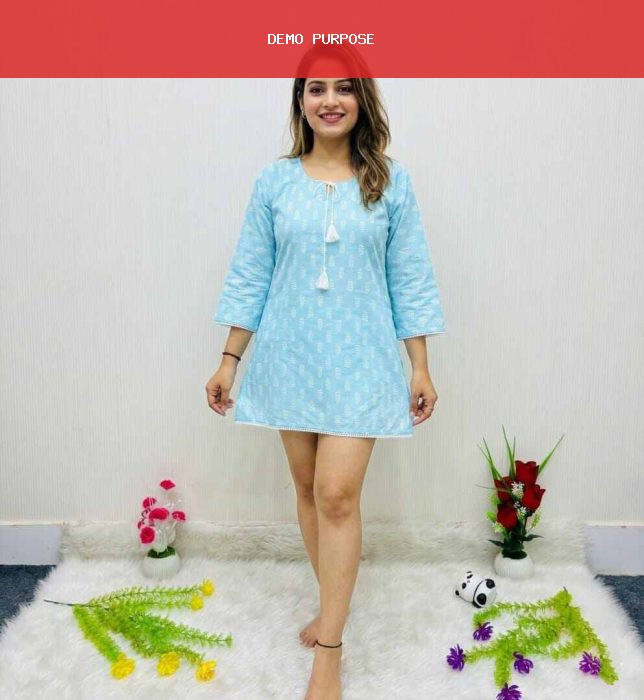 A.T.Z.Attractive one piece kurti from the new collection