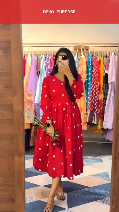 SODAI MART Cotton Screen-Print Kurti for Women