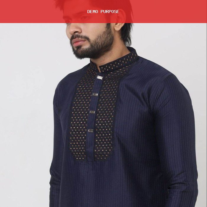 Black Embroidery Panjabi for men, 2025 new panjabi