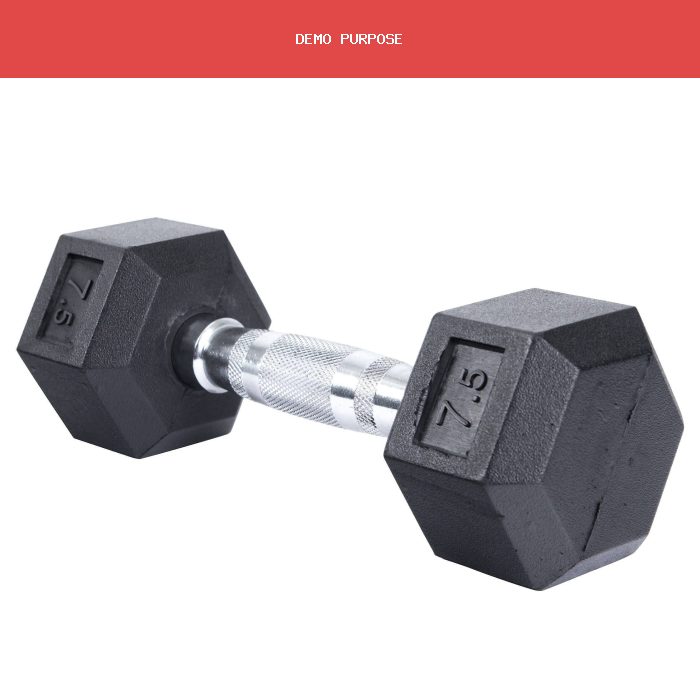 7.5kg Hex Dumbbell 1pcs / Single